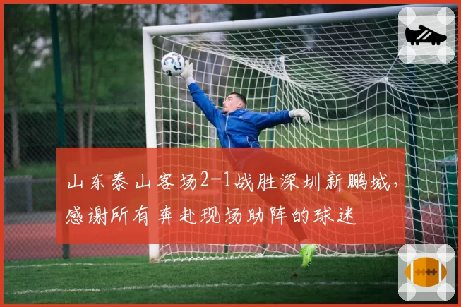 山东泰山客场2-1战胜深圳新鹏城，感谢所有奔赴现场助阵的球迷