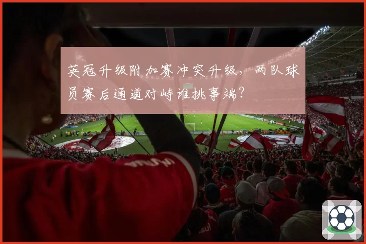 英冠升级附加赛冲突升级，两队球员赛后通道对峙谁挑事端？