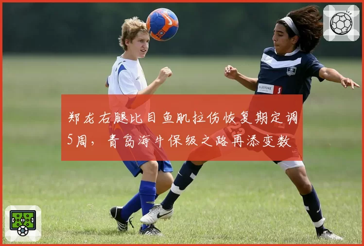郑龙右腿比目鱼肌拉伤恢复期定调5周，青岛海牛保级之路再添变数