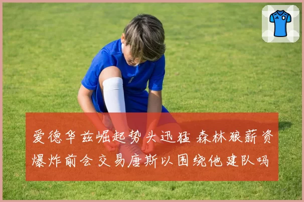 爱德华兹崛起势头迅猛 森林狼薪资爆炸前会交易唐斯以围绕他建队吗?